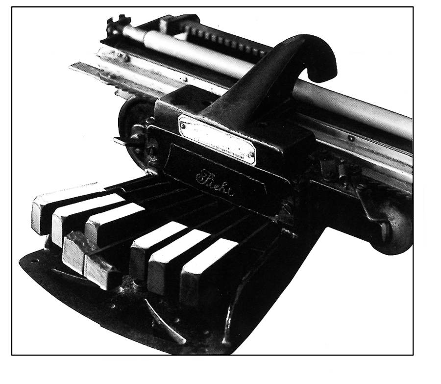 Máquina de escribir en sistema braille que Joaquín Rodrigo usaba para componer