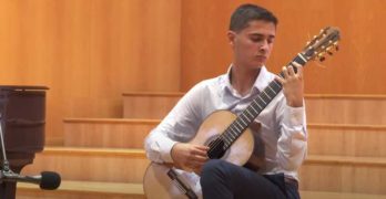 Ausiàs Parejo, ganador del XV Concurso de Guitarra ‘Alhambra’