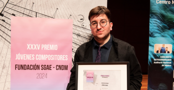 Antón Alcalde gana el Premio Jóvenes Compositores SGAE-CNDM